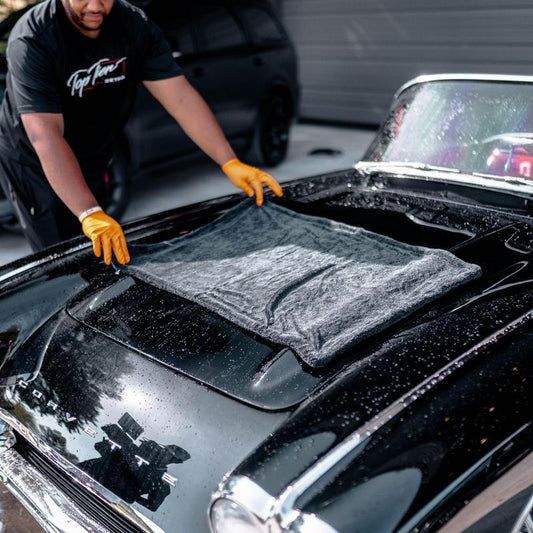 24x36in YISLU Drying Towel - Super Absorbent Car Drying Towel, Woven With Twisted Microfiber, 1300 GSM High Quality Microfiber 70 30 Mixed Twisted Microfiber