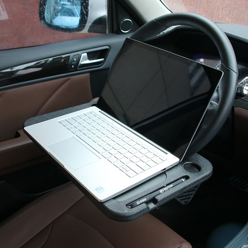 Steering wheel table