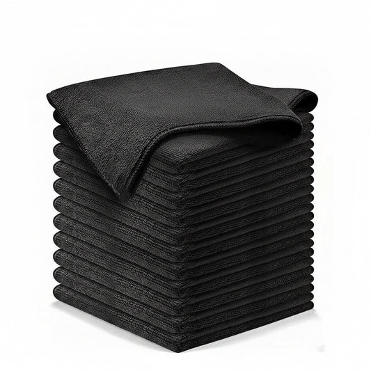 Black Large Microfiber