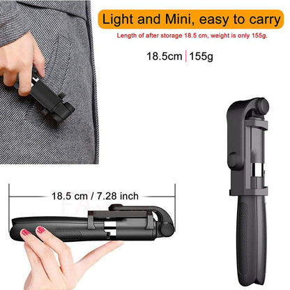 Bluetooth tripod
