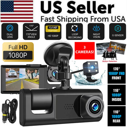 Front & Rear dash cam