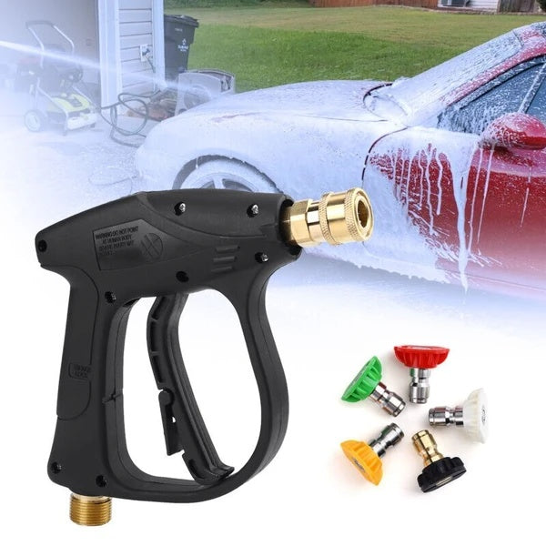 Power washer short gun
