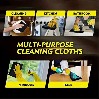 Black Large Microfiber