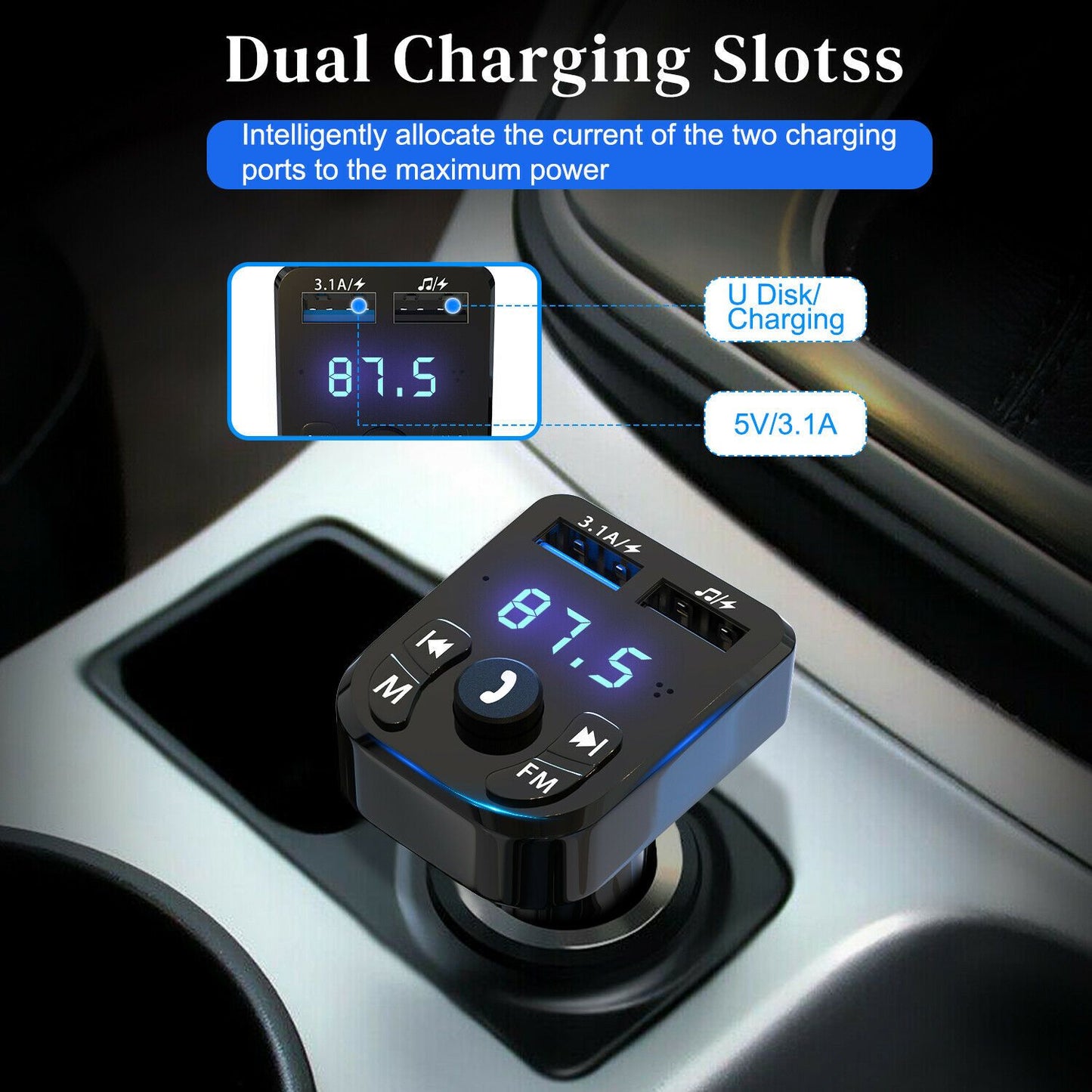 FM bluetooth Transmitter