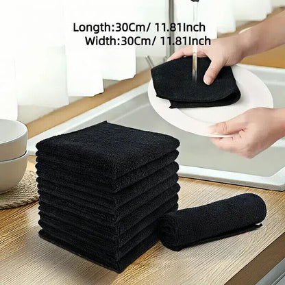 Black Large Microfiber