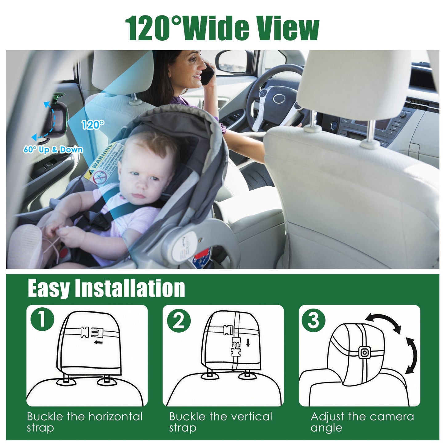 Baby Camera For Rear seats