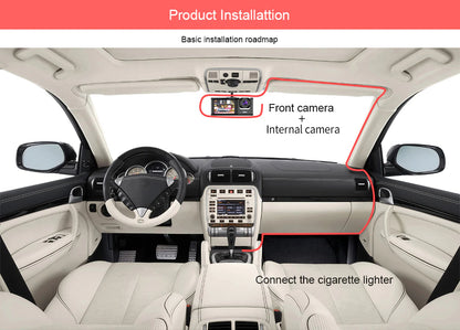 Front & Rear dash cam