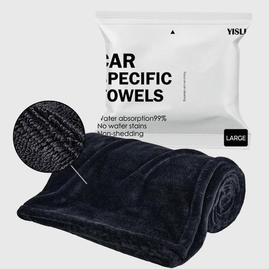 24x36in YISLU Drying Towel  - Super Absorbent Car Drying Towel, Woven With Twisted Microfiber, 1300 GSM High Quality Microfiber 70 30 Mixed Twisted Microfiber