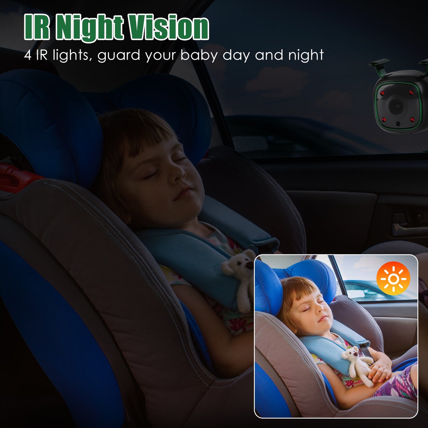 Baby Camera For Rear seats