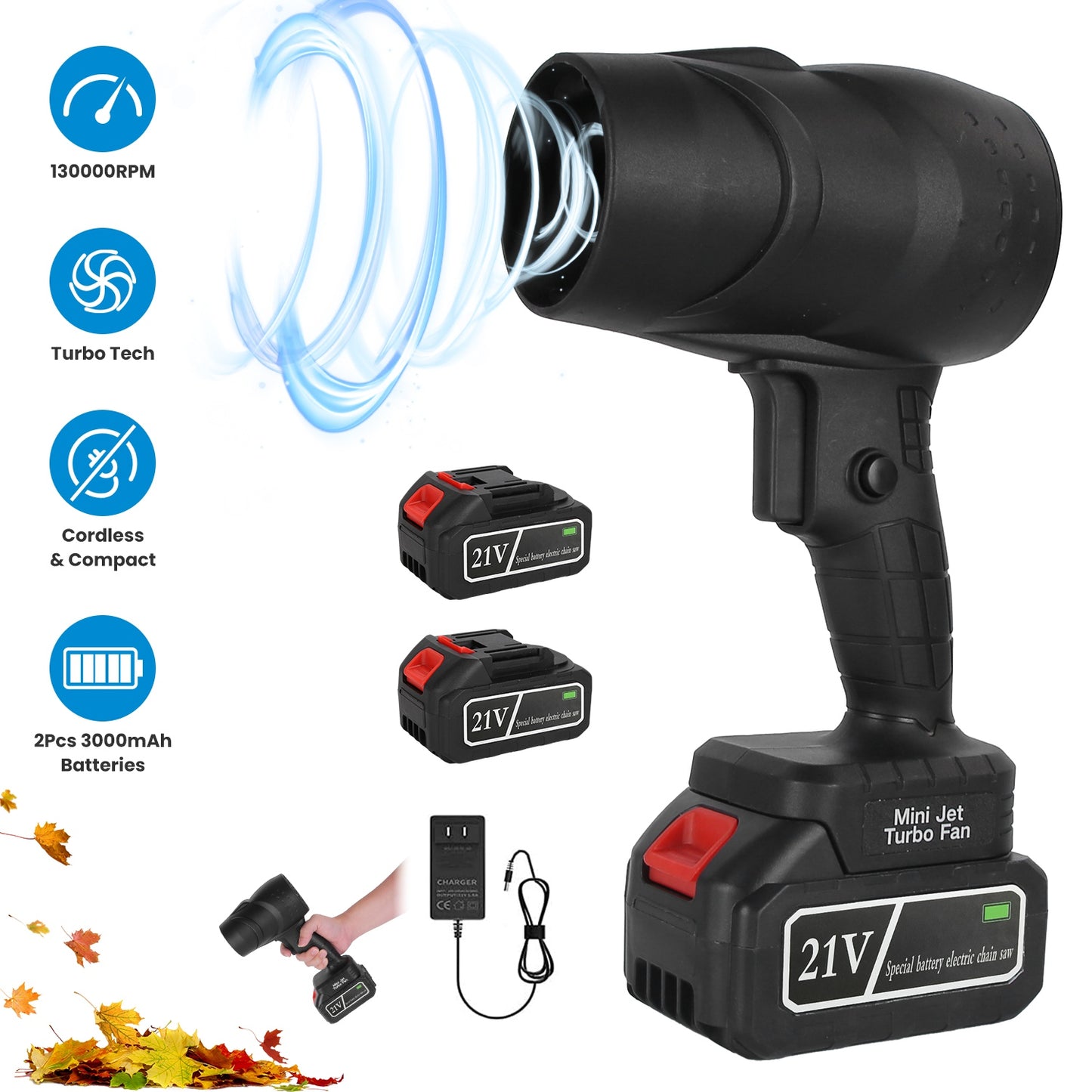 130000-RPM Mini Blower