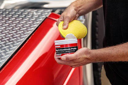 Mag & Aluminum Polish, 10 Oz. – Brilliant Shine, Easy to Use, for All Uncoated & Unplated Metals Including Aluminum Wheels, Stainless Steel Trim and Exhaust Tips, Brass & More (05101)