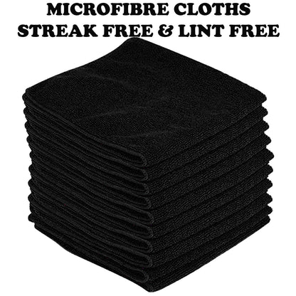 Black Large Microfiber