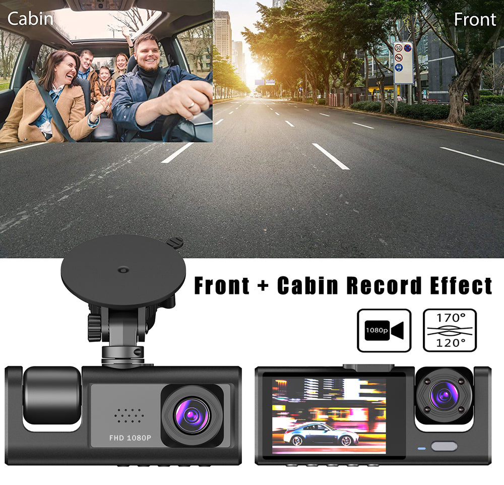 Front & Rear dash cam