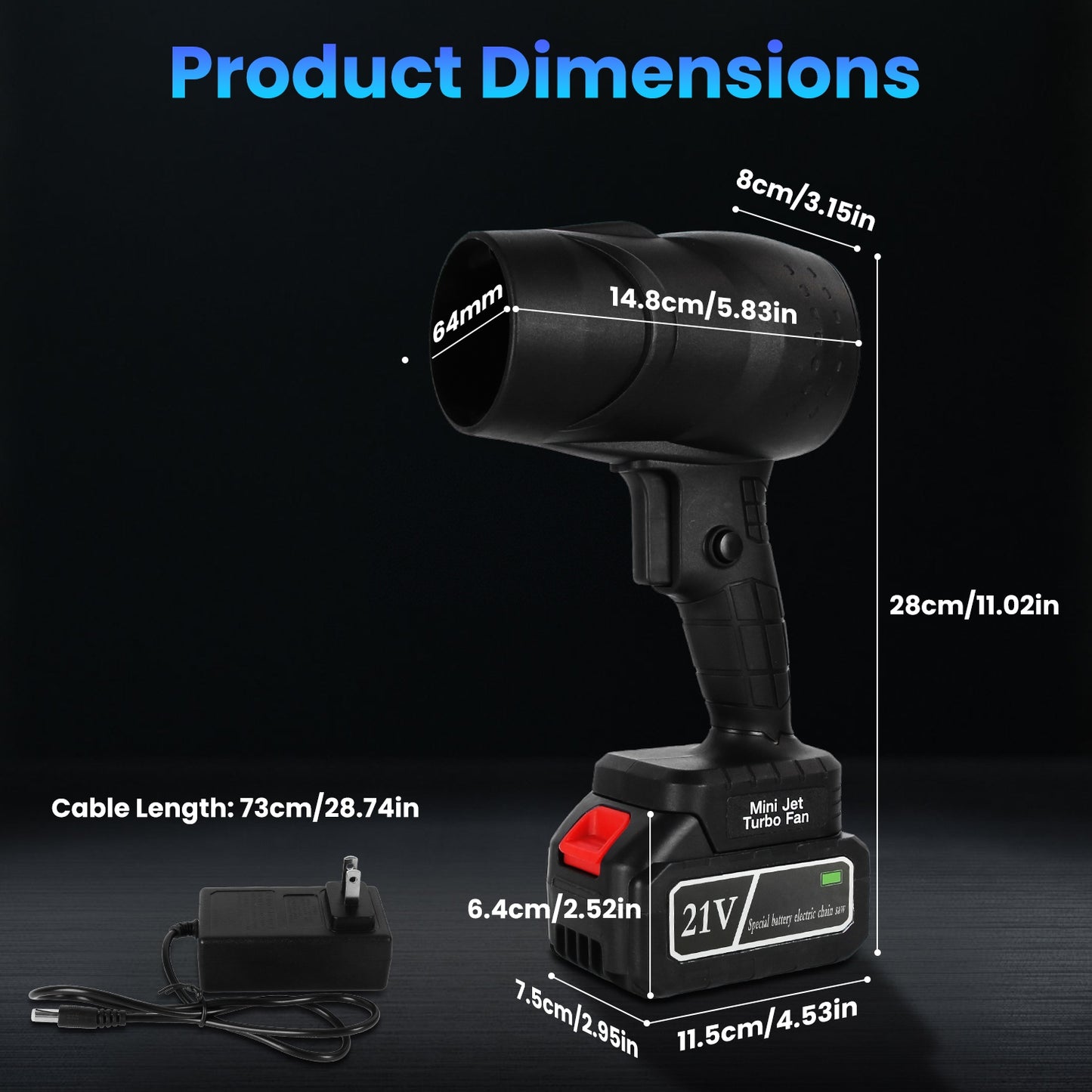130000-RPM Mini Blower