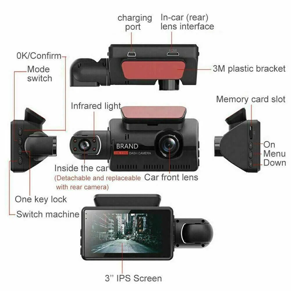Dual dash cam
